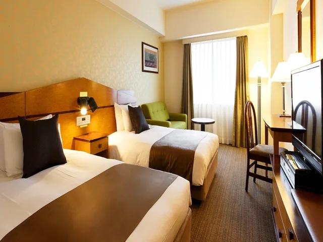 غرفة قياسية مفردة بسريرين منفصلين للمدخنين، Hotel Resol Gifu 3/4