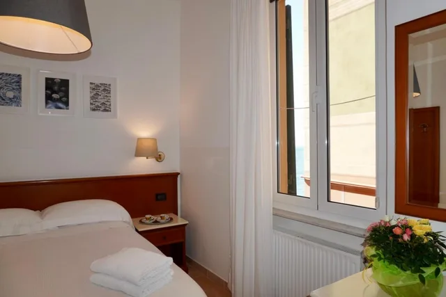 غرفة قياسية بسريرين كوين، Hotel La Camogliese 8/10