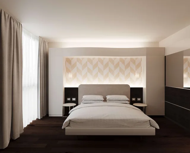 غرفة متصلة عائلية بسرير كينج، DoubleTree by Hilton Milan Malpensa 1/3