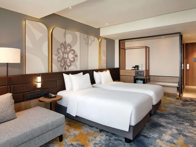 غرفة ديلوكس بسريرين منفصلين، Mercure Pangkalan Bun 1/3