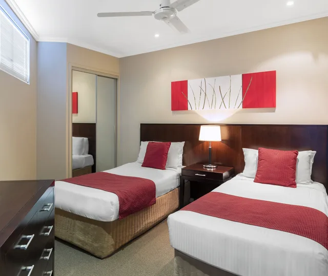 شقة بريميير بسرير كوين وسريرين كينج بـ3 غرف نوم، Oaks Hervey Bay Resort and Spa 3/6