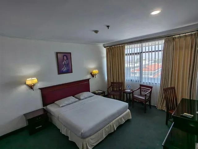 غرفة بسرير مزدوج أو سريرين منفصلين، Pia Hotel Bandung 5/7