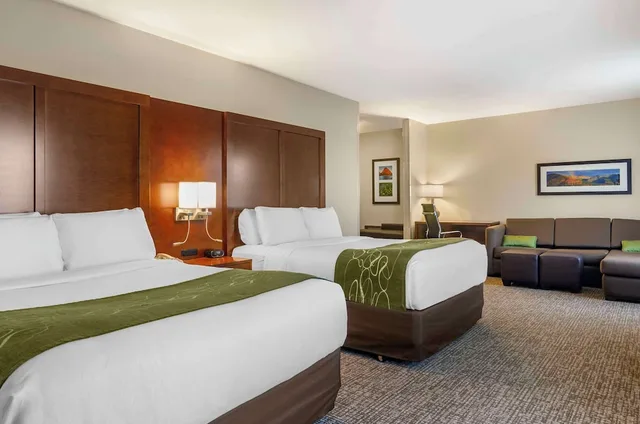 جناح بسريرين كوين مع أريكة لذوي الإعاقة، Comfort Suites Helena Airport 3/7