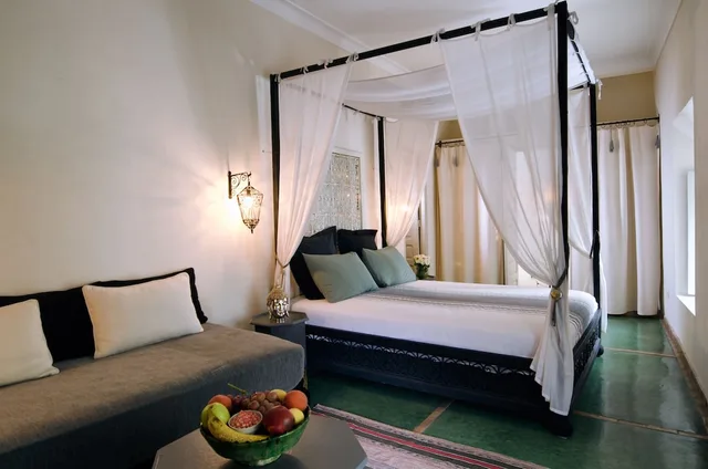 جناح بسريرين منفصلين، Riad Vert 1/4