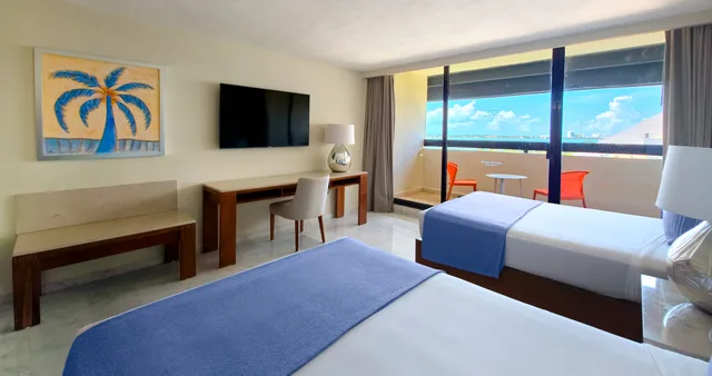 جناح عائلي بشرفة، Park Royal Beach Cancun - All Inclusive 2/5