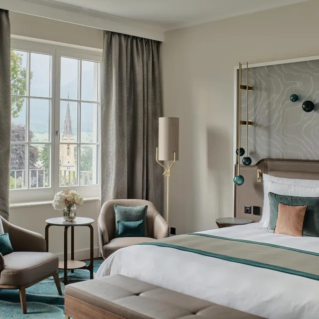 غرفة غراند ديلوكس بسرير فردي، Grand Resort Bad Ragaz 1/4