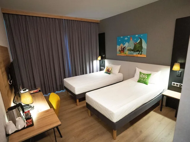 غرفة بسريرين منفصلين، Ibis Styles Grudziadz 7/10