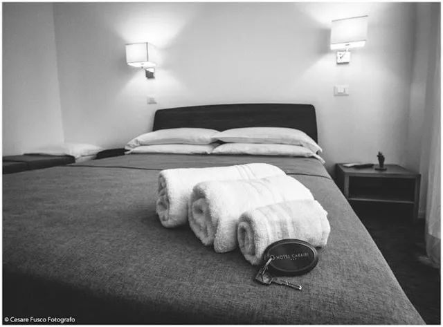 غرفة بسرير مزدوج بإطلالة على البحر، Hotel Caraibi 5/6