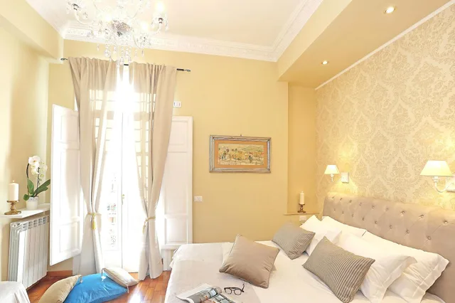 غرفة سوبيريور بسرير مزدوج مع سرير إضافي، Liberty Rome Suites 4/7
