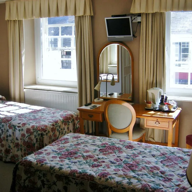 غرفة بسريرين منفصلين، Kings Head Hotel 2/3