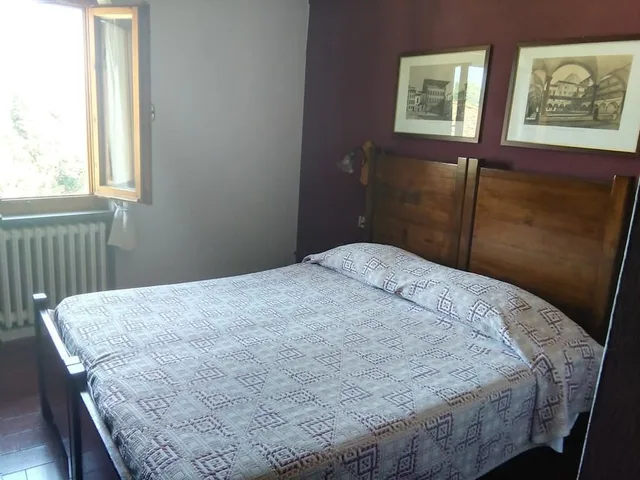غرفة بسرير مزدوج أو سريرين منفصلين، Albergo Villa Sorriso 1/5