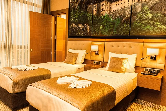 جناح عائلي بسريرين منفصلين بإطلالة على المدينة، Aselia Hotel Trabzon 1/3