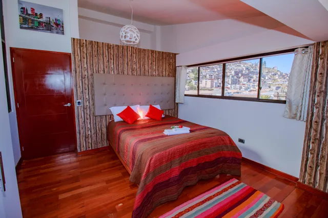 شقة ديلوكس بانورامية بـ4 غرف نوم بإطلالة، Hotel R House Cusco 2/6