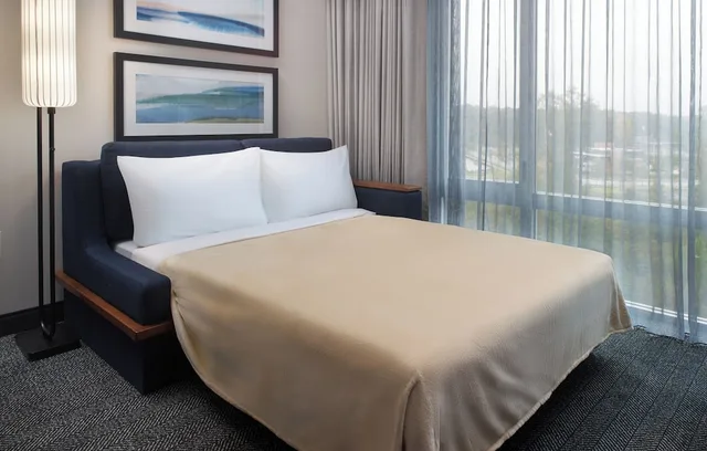 جناح بسرير كينج بغرفة نوم واحدة مع أريكة لذوي الإعاقة، Courtyard BY Marriott Atlanta Covington 2/2