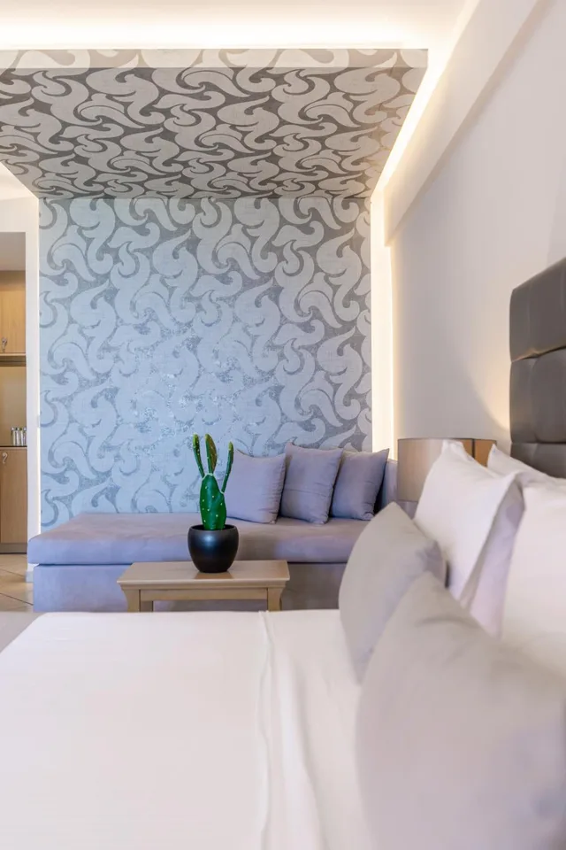 غرفة ديلوكس بسرير مزدوج بإطلالة على البحر، Balcony Hotel 5/8