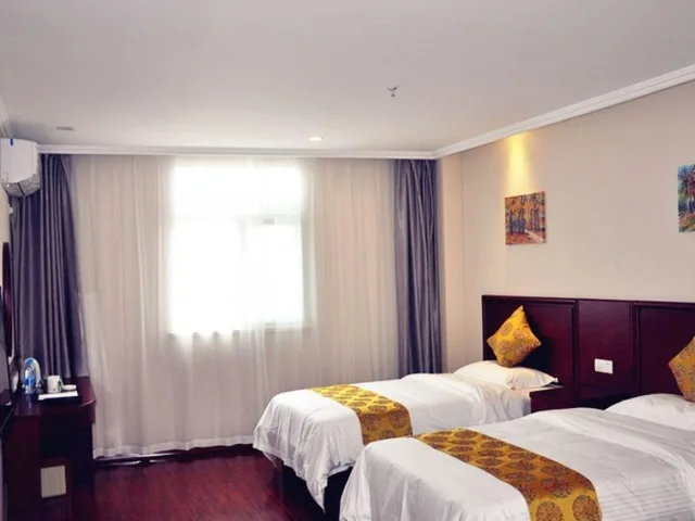 غرفة بزنس بسريرين منفصلين، GreenTree Inn Xuzhou Benteng Avenue Express Hotel 1/1