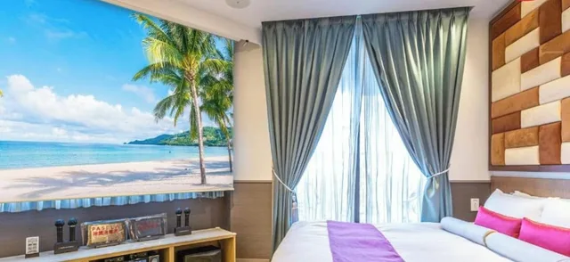غرفة عائلية بسرير كوين وأسرّة بطابقين، Hotel Pasela Living 2/7