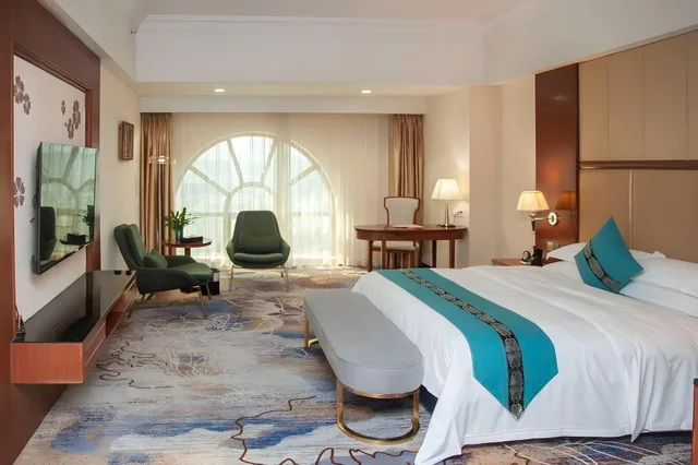 غرفة بزنس بسرير كوين، Gladden Hotel Jiangmen 1/2