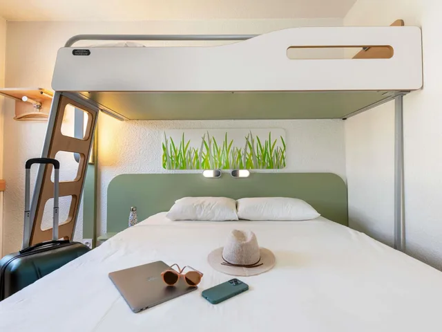 Room, Triple, Multiple Beds، Ibis Budget Strasbourg Sud Illkirch Geispolsheim 5/10