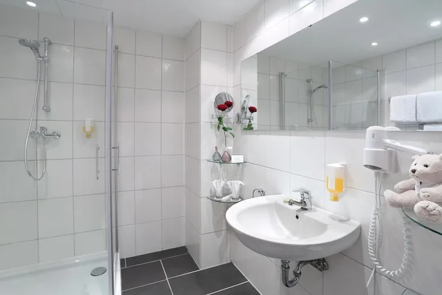 غرفة قياسية ركنية بسرير فردي، Best Western Hotel Rosenau 4/7