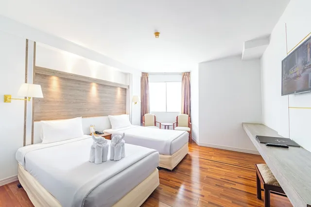 غرفة ديلوكس بسريرين منفصلين، Thong Tarin Hotel 8/10