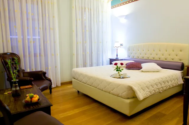 غرفة بسرير كينج، Kyveli Suites 3/7