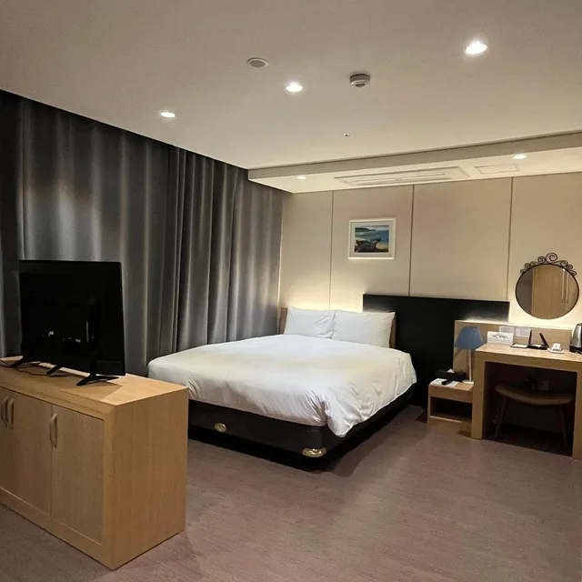 غرفة بسرير مزدوج لذوي الإعاقة، The First Stay Hotel 1/1