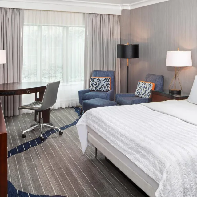 غرفة ديلوكس بسرير كينج، Le Meridien Arlington 3/10