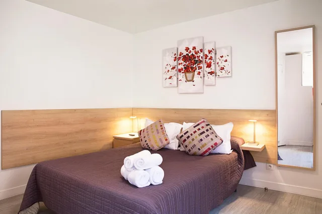 استوديو سوبيريور بسرير مزدوج، HOTEL DE L'HORLOGE 4/10