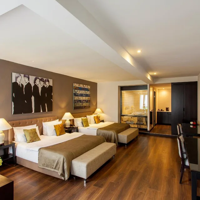 جناح عائلي بسرير كينج، Quentin Boutique Hotel 1/9