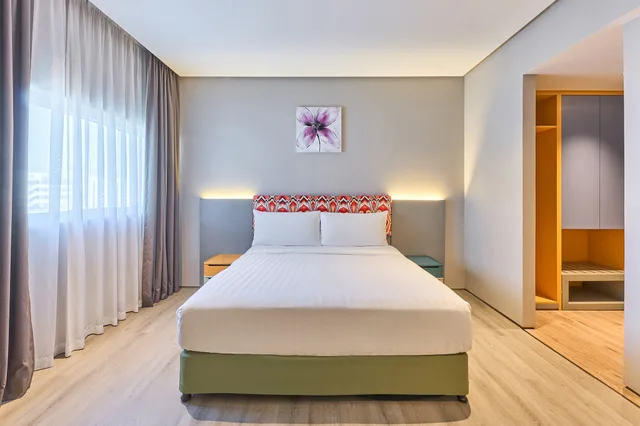غرفة قياسية مفردة بسرير مزدوج، Ibis Styles Dubai Jumeira 2/2