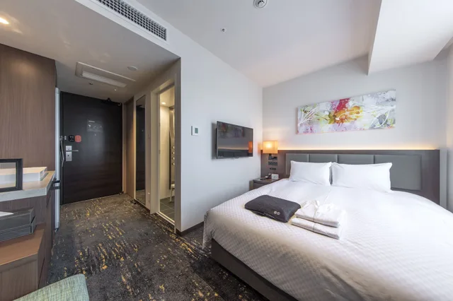 غرفة ديلوكس مفردة بسرير كوين، Hotel Forza Nagoya Sakae 1/3