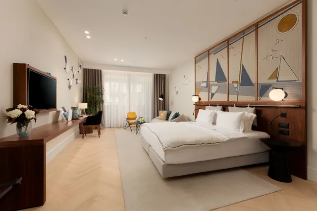 غرفة كلوب بإطلالة على البحر بشرفة، Dukley Hotel Resort 2/8