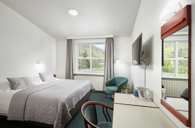 غرفة ديلوكس بسريرين منفصلين، Hotel Klaustur 1/5