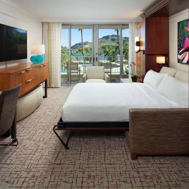 استوديو بسرير كوين بإطلالة على البحر، Marriott S Kaua I Beach Club 1/3