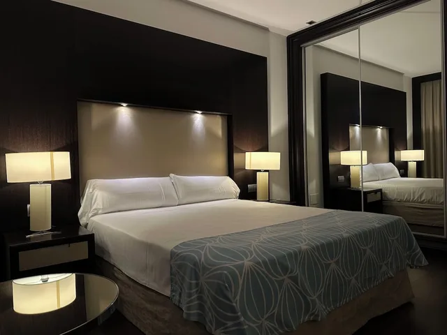 غرفة بسرير كوين، Hotel Palacio Albacete and Spa 3/10