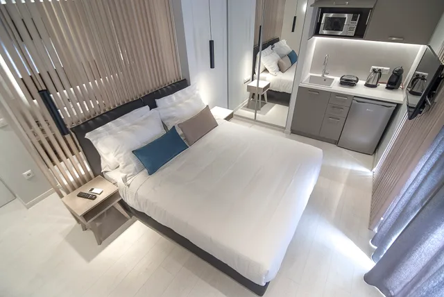غرفة بسرير مزدوج بشرفة، Acropolis Stay 1/4