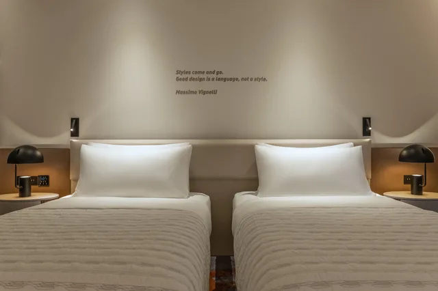 جناح بسريرين مزدوجين بغرفتي نوم، Le Royal Meridien Place Vendome Lusail 3/9