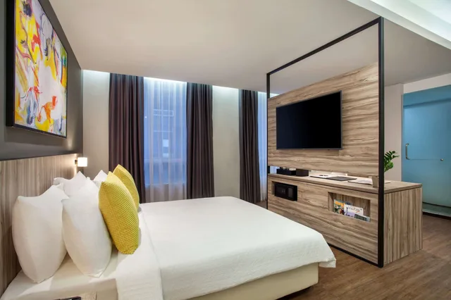 غرفة غراند ديلوكس بسريرين منفصلين، Days Hotel and Suites by Wyndham Fraser Business Park KL 5/7