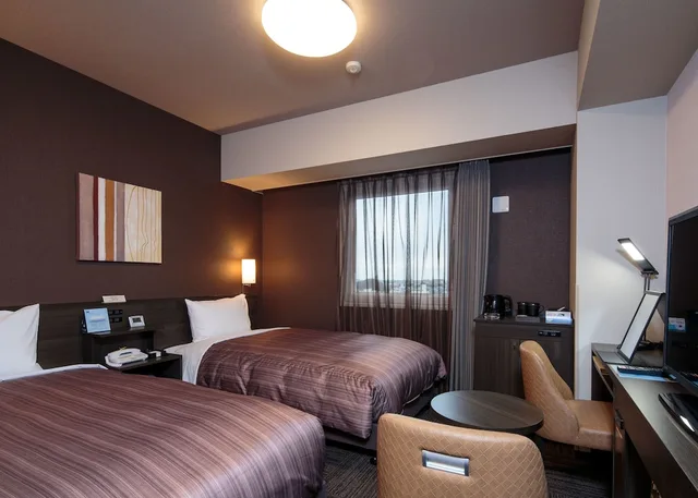غرفة كومفورت بسريرين منفصلين، HOTEL ROUTE INN TAKAOKA EKIMAE 1/7
