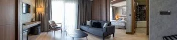 غرفة جونيور بإطلالة على البحر مع أريكة، Allia Thermal Health & Spa Kazdaglari 2/2
