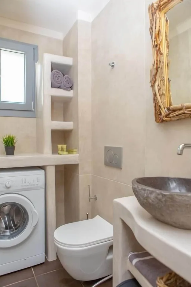 دوبلكس بسريرين منفصلين وسريرين مزدوجين مع أريكة، Ampelos Residence 2/3