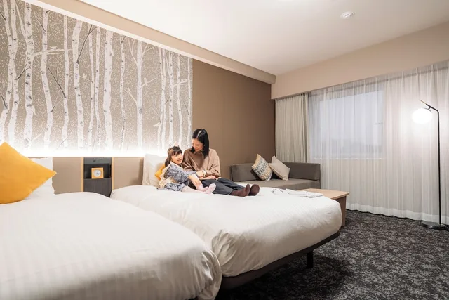 Semi Room, Triple, 2 Semi Double Beds, 3 Beds, Sofa، Richmond Hotel Obihiro Ekimae 5/7