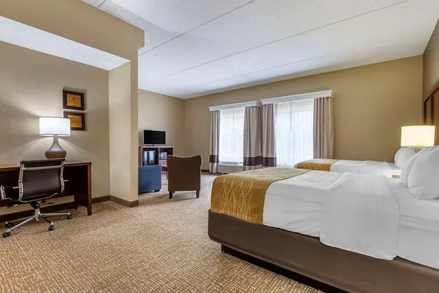جناح بسريرين كوين، Comfort Inn and Suites Mocksville I-40 2/4