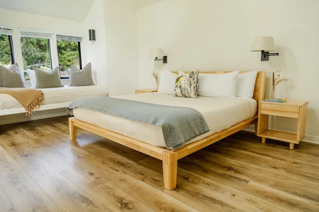 كوخ بسرير كينج وسرير فردي، Glendeven Inn 1/4