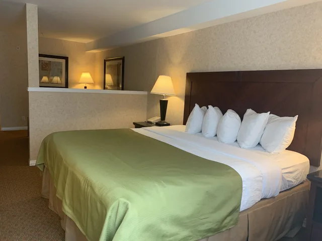 غرفة تنفيذية بسرير كينج مع أريكة، Prestige Aberdeen Lodge Kamloops 1/3