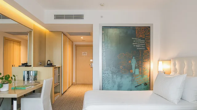 غرفة بسريرين منفصلين، Wyndham Ankara 2/4