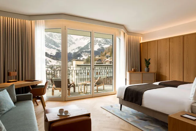 غرفة بريميير، Kempinski Palace Engelberg 3/10