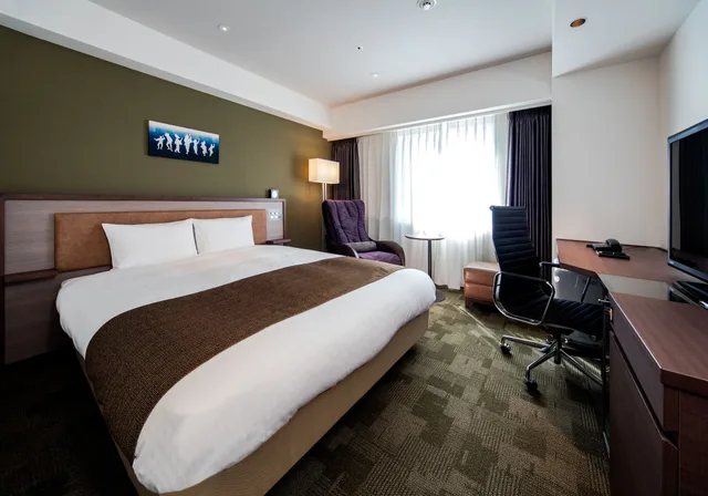 غرفة سوبيريور مفردة بسرير كوين، Daiwa Roynet Hotel Tokushima-Ekimae 1/2