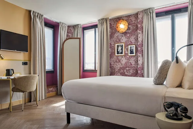 غرفة ثلاثية بسرير مزدوج وسرير فردي، Hotel Josephine & SPA by HappyCulture 4/8